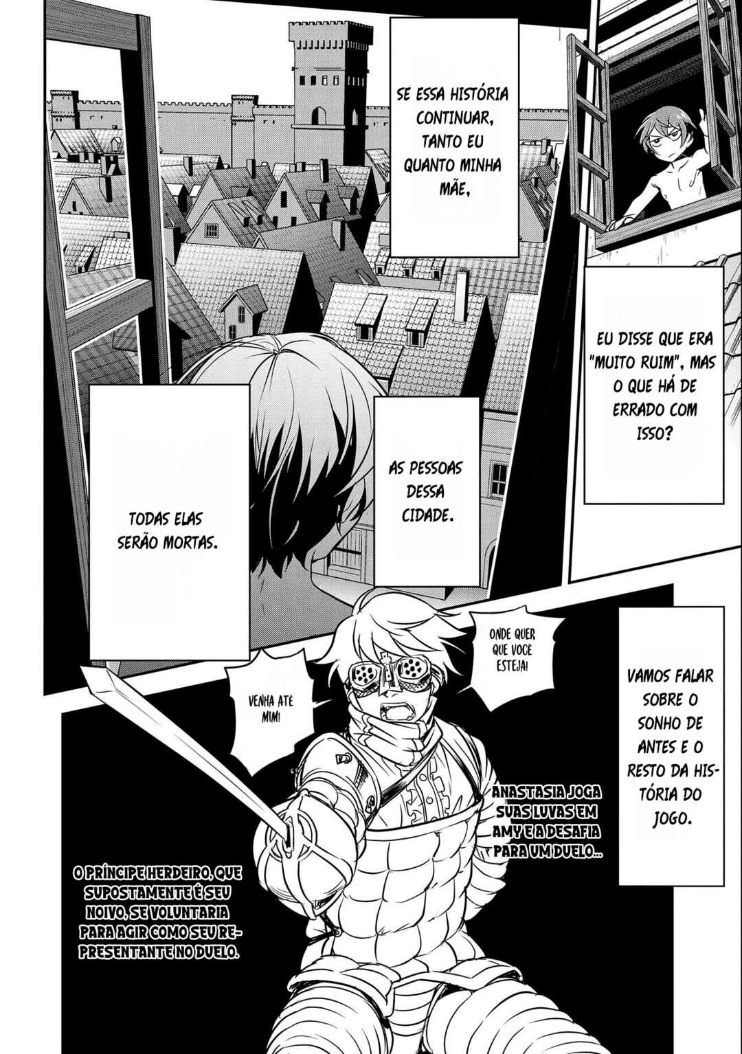 Chounin A wa Akuyaku Reijou o Doushitemo Sukuitai: Dobu to Sora to Koori no Himegimi — Cap. 1, pág. 11