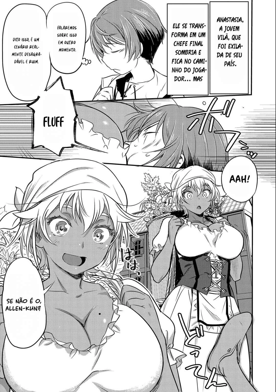 Chounin A wa Akuyaku Reijou o Doushitemo Sukuitai: Dobu to Sora to Koori no Himegimi — Cap. 1, pág. 23