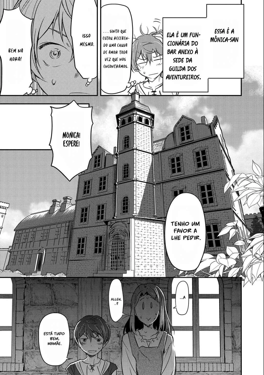 Chounin A wa Akuyaku Reijou o Doushitemo Sukuitai: Dobu to Sora to Koori no Himegimi — Cap. 1, pág. 25