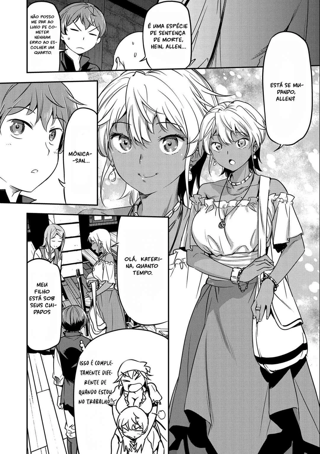 Chounin A wa Akuyaku Reijou o Doushitemo Sukuitai: Dobu to Sora to Koori no Himegimi — Cap. 11, pág. 8