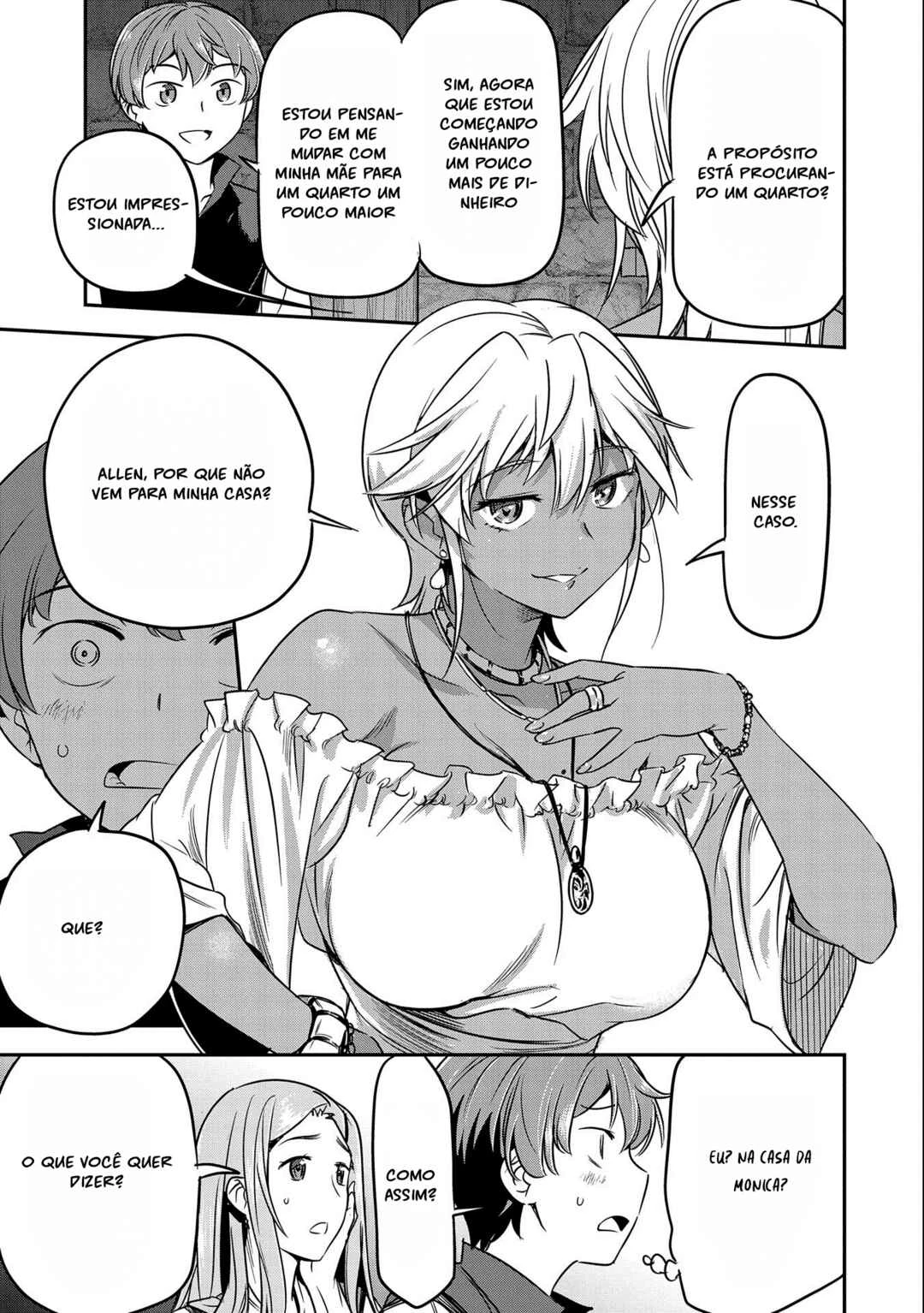 Chounin A wa Akuyaku Reijou o Doushitemo Sukuitai: Dobu to Sora to Koori no Himegimi — Cap. 11, pág. 9