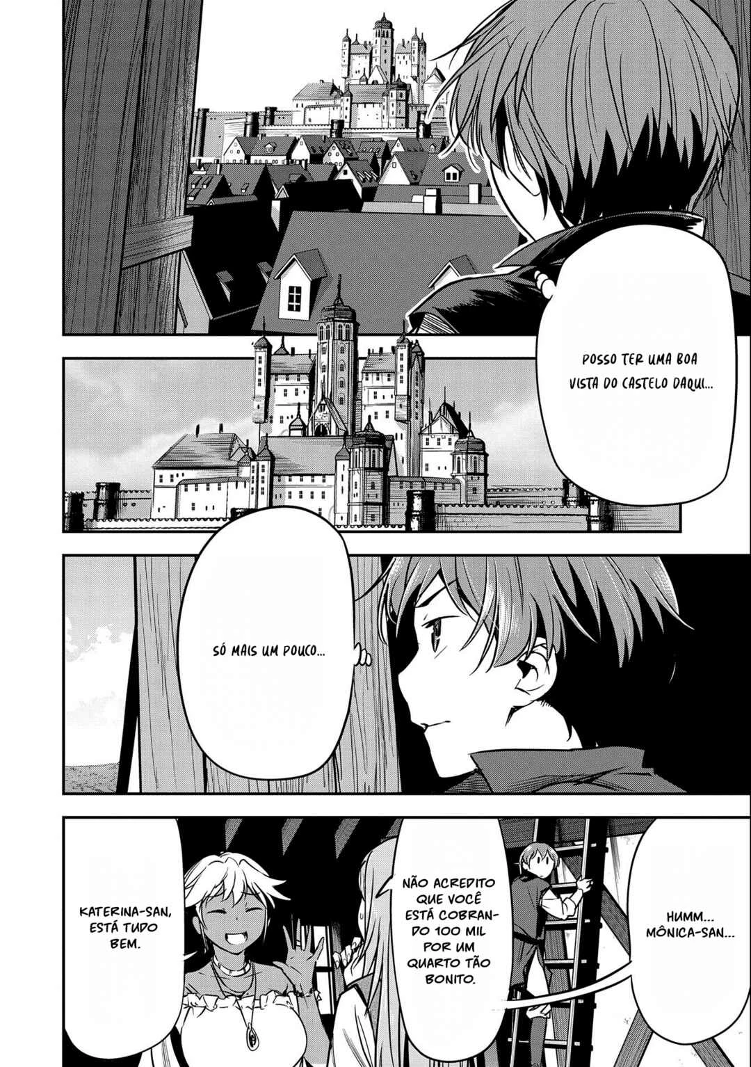 Chounin A wa Akuyaku Reijou o Doushitemo Sukuitai: Dobu to Sora to Koori no Himegimi — Cap. 11, pág. 14
