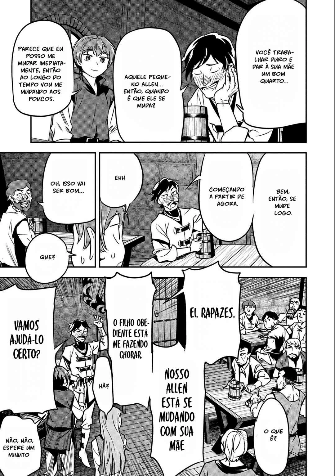 Chounin A wa Akuyaku Reijou o Doushitemo Sukuitai: Dobu to Sora to Koori no Himegimi — Cap. 11, pág. 17