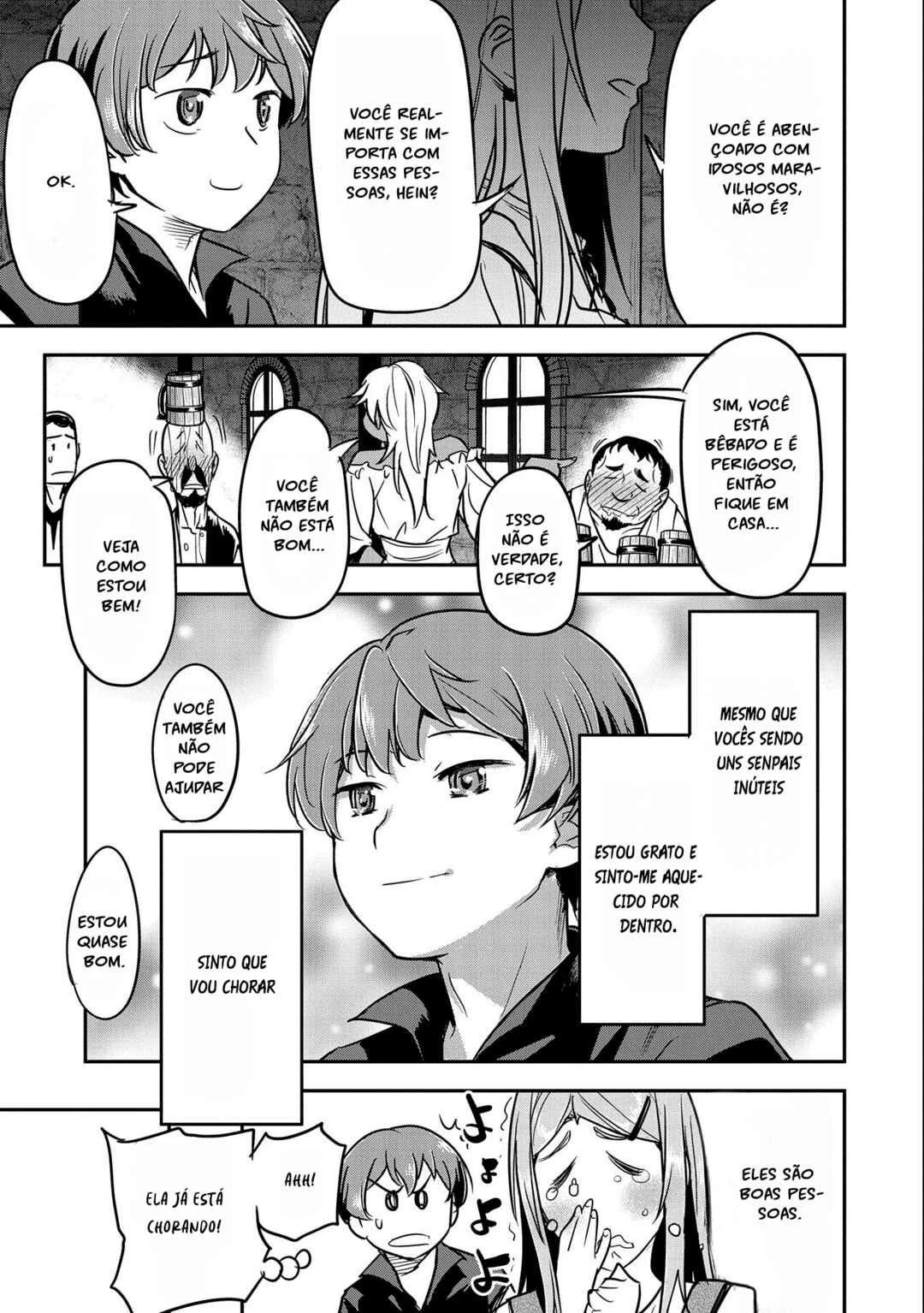 Chounin A wa Akuyaku Reijou o Doushitemo Sukuitai: Dobu to Sora to Koori no Himegimi — Cap. 11, pág. 19