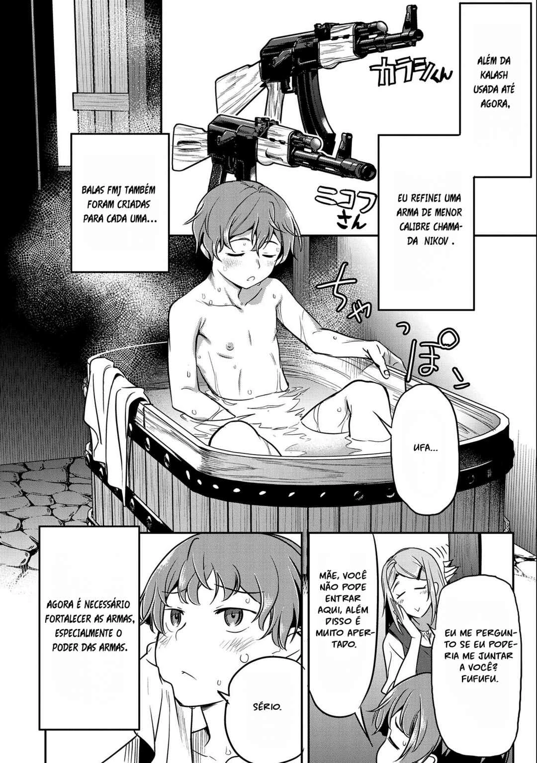 Chounin A wa Akuyaku Reijou o Doushitemo Sukuitai: Dobu to Sora to Koori no Himegimi — Cap. 11, pág. 28