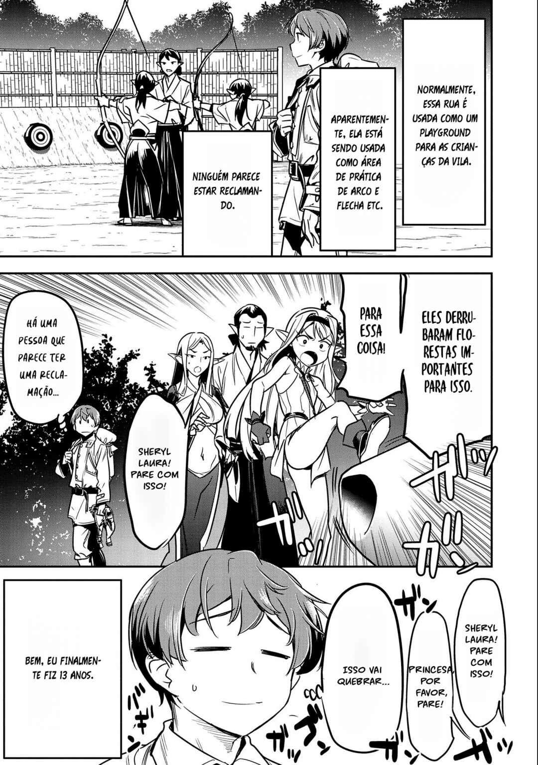 Chounin A wa Akuyaku Reijou o Doushitemo Sukuitai: Dobu to Sora to Koori no Himegimi — Cap. 12, pág. 23