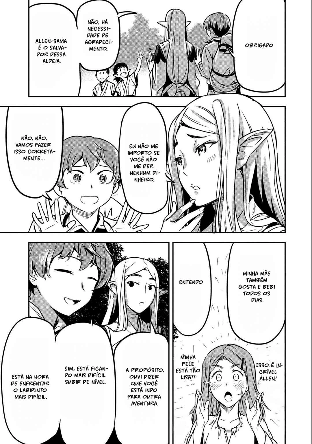 Chounin A wa Akuyaku Reijou o Doushitemo Sukuitai: Dobu to Sora to Koori no Himegimi — Cap. 12, pág. 25