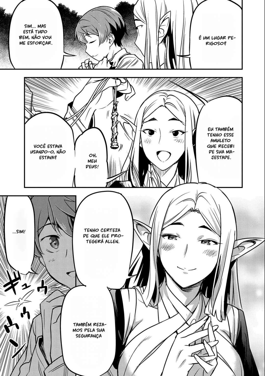 Chounin A wa Akuyaku Reijou o Doushitemo Sukuitai: Dobu to Sora to Koori no Himegimi — Cap. 12, pág. 27