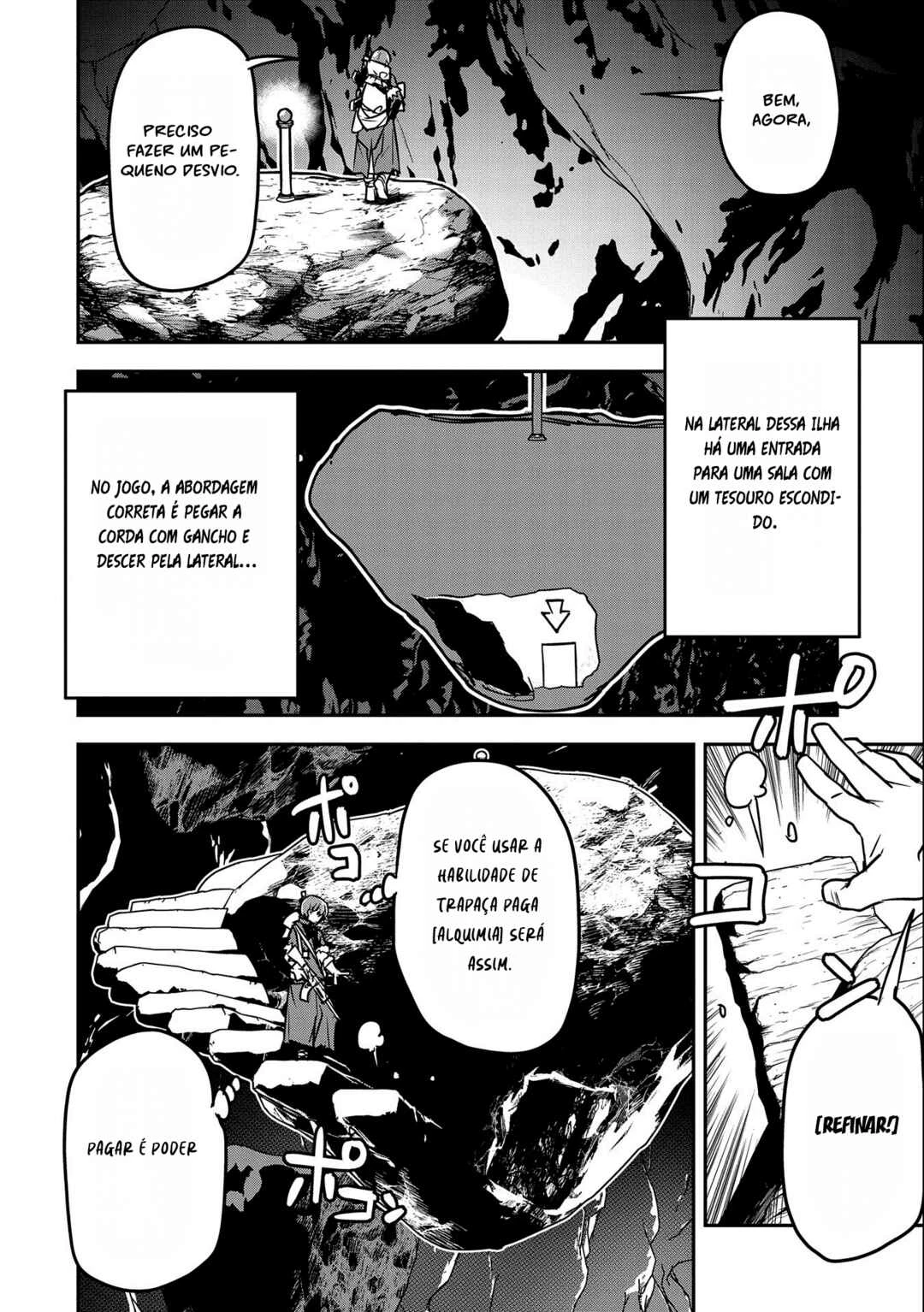 Chounin A wa Akuyaku Reijou o Doushitemo Sukuitai: Dobu to Sora to Koori no Himegimi — Cap. 13, pág. 8
