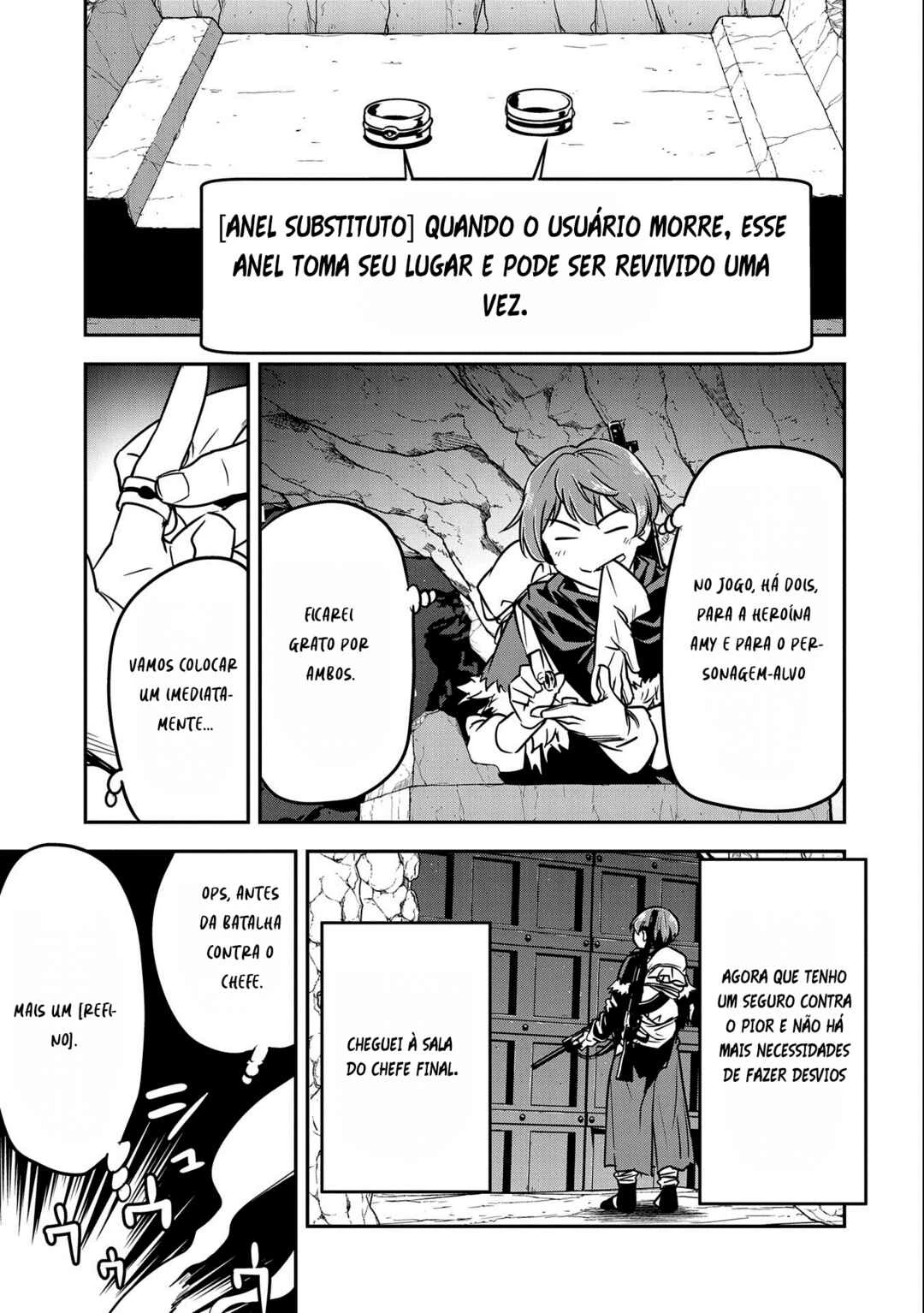 Chounin A wa Akuyaku Reijou o Doushitemo Sukuitai: Dobu to Sora to Koori no Himegimi — Cap. 13, pág. 9