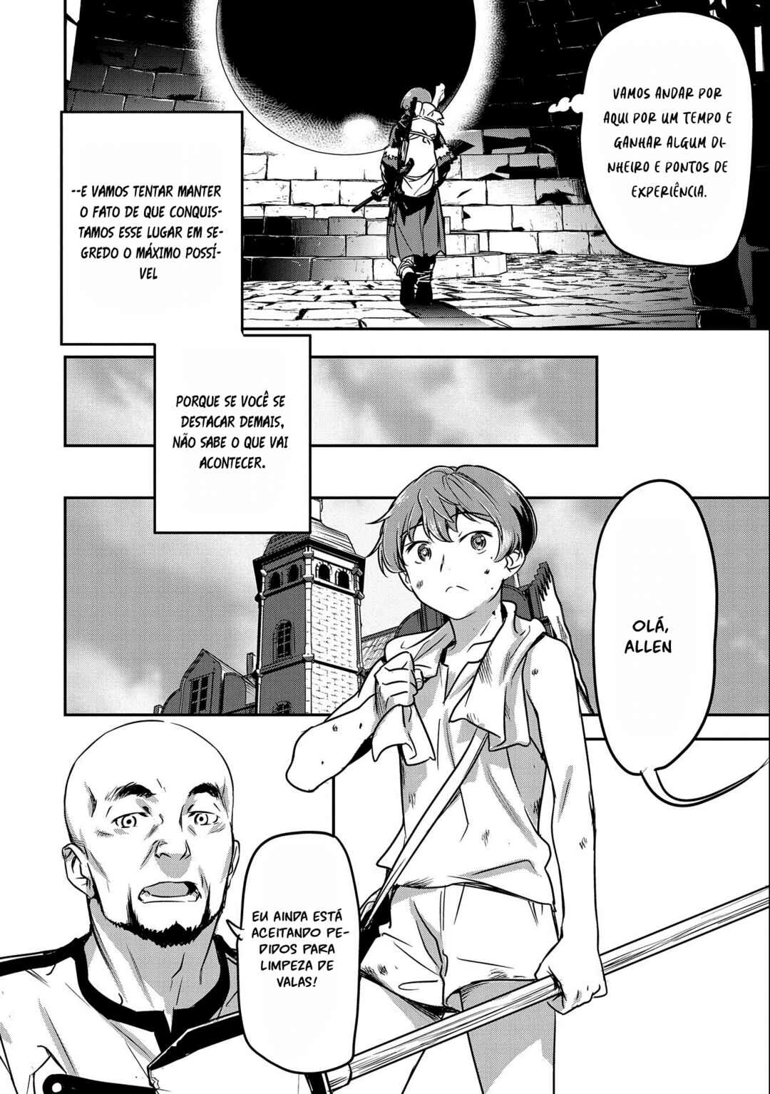 Chounin A wa Akuyaku Reijou o Doushitemo Sukuitai: Dobu to Sora to Koori no Himegimi — Cap. 13, pág. 24