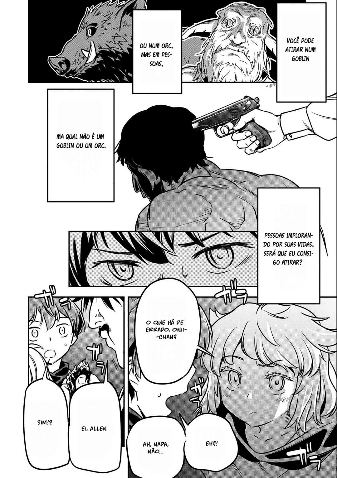 Chounin A wa Akuyaku Reijou o Doushitemo Sukuitai: Dobu to Sora to Koori no Himegimi — Cap. 14, pág. 6