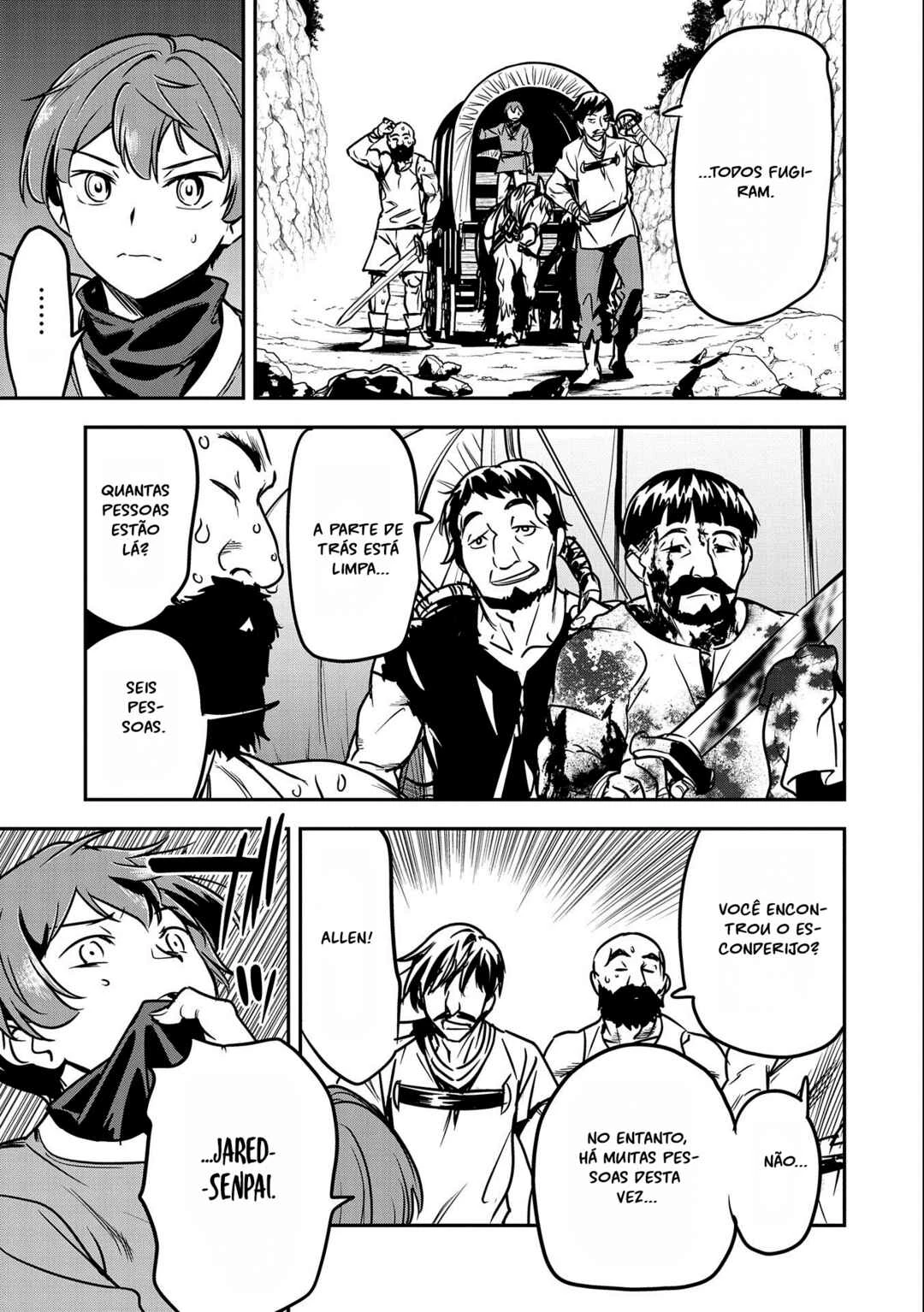 Chounin A wa Akuyaku Reijou o Doushitemo Sukuitai: Dobu to Sora to Koori no Himegimi — Cap. 14, pág. 15
