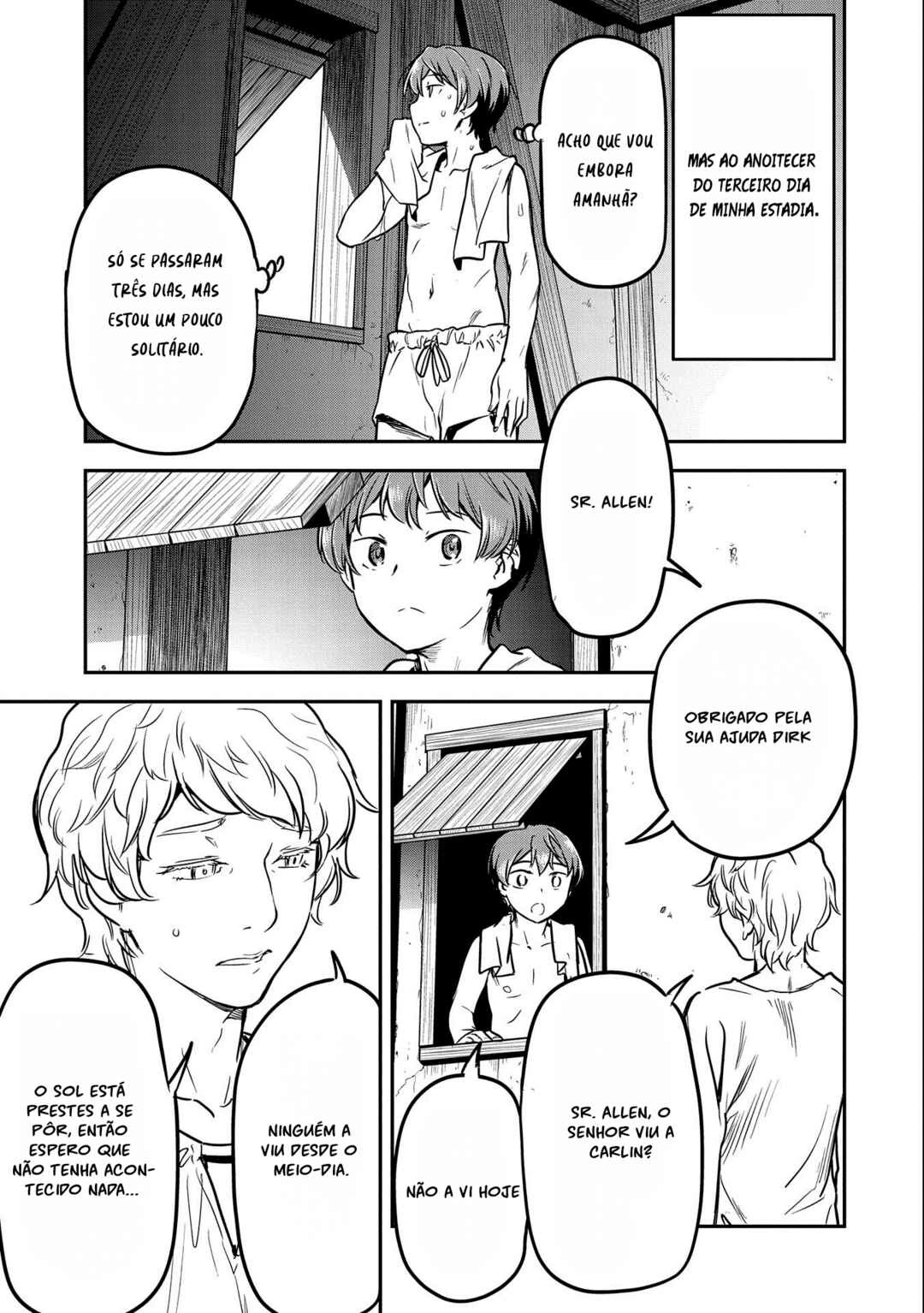 Chounin A wa Akuyaku Reijou o Doushitemo Sukuitai: Dobu to Sora to Koori no Himegimi — Cap. 14, pág. 25