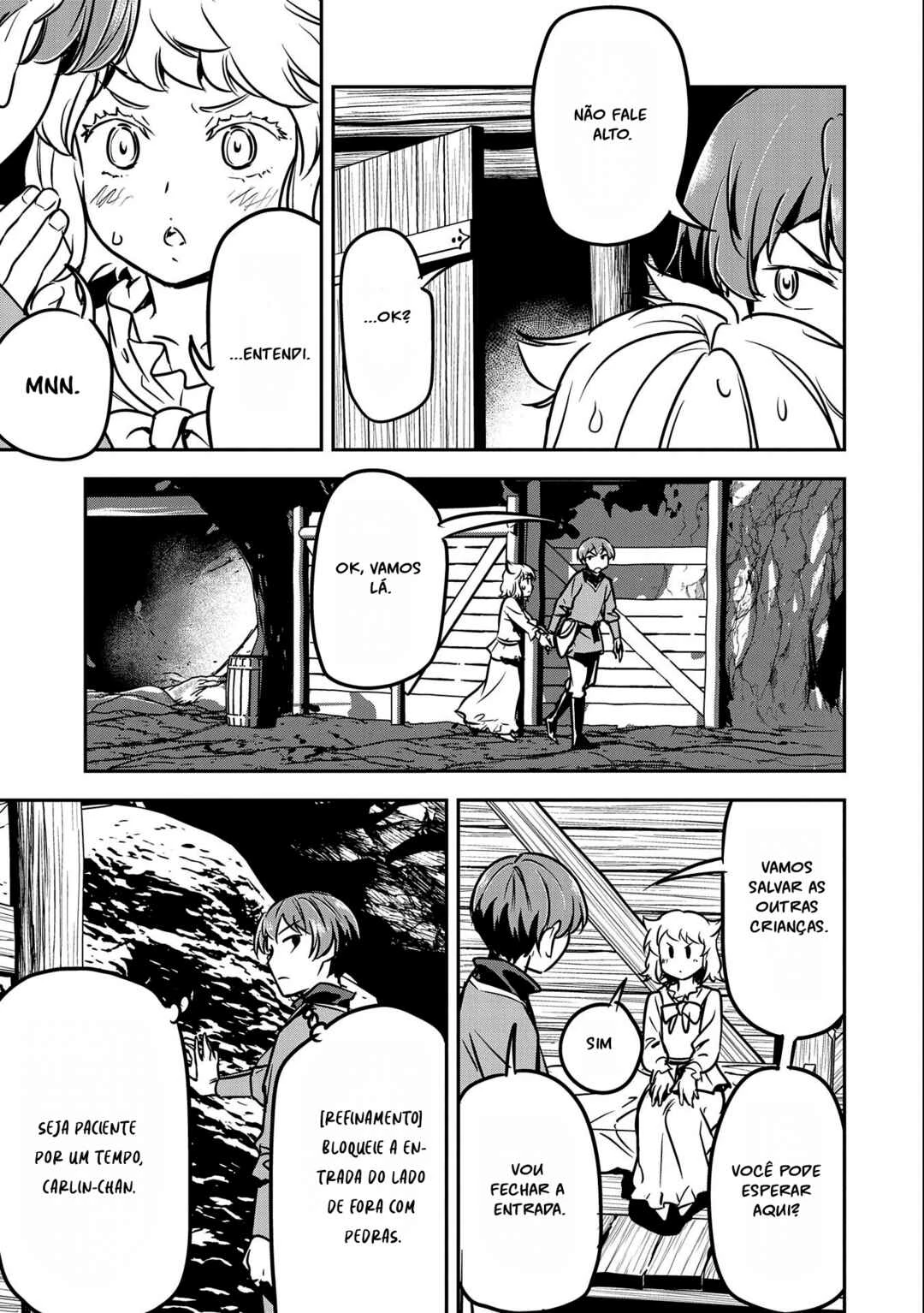 Chounin A wa Akuyaku Reijou o Doushitemo Sukuitai: Dobu to Sora to Koori no Himegimi — Cap. 15, pág. 19