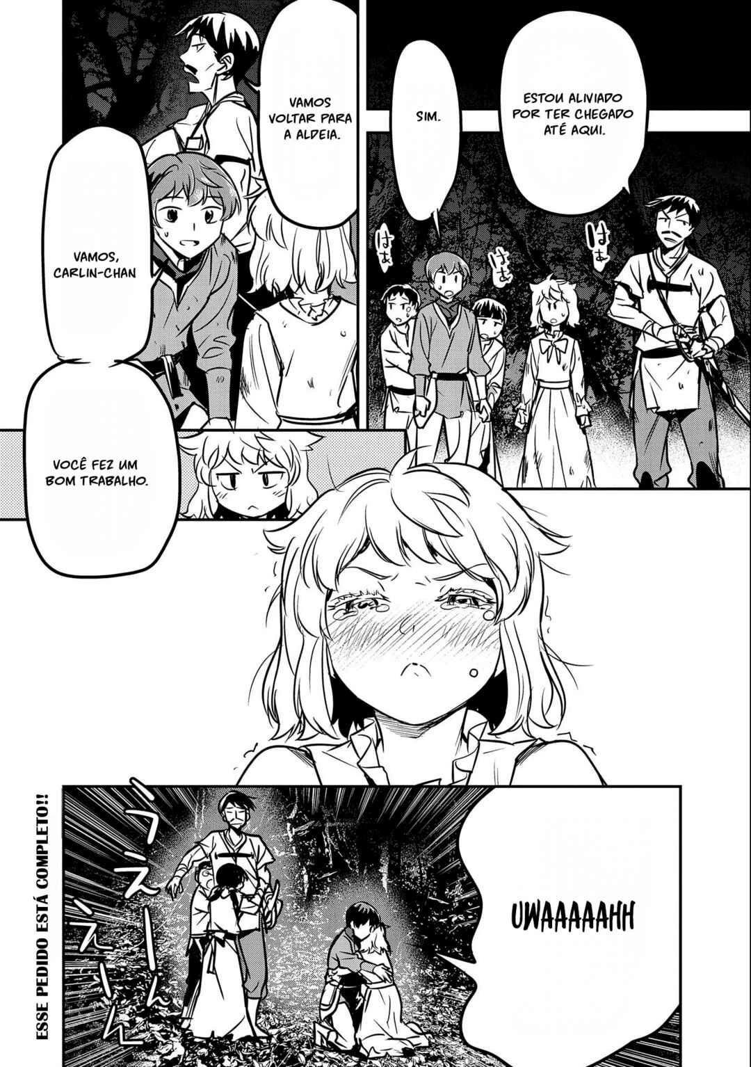 Chounin A wa Akuyaku Reijou o Doushitemo Sukuitai: Dobu to Sora to Koori no Himegimi — Cap. 15, pág. 28