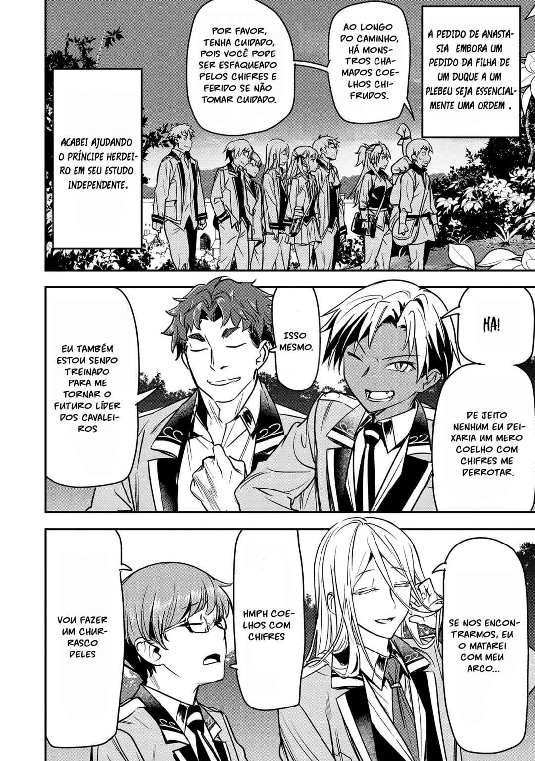 Chounin A wa Akuyaku Reijou o Doushitemo Sukuitai: Dobu to Sora to Koori no Himegimi — Cap. 17, pág. 17