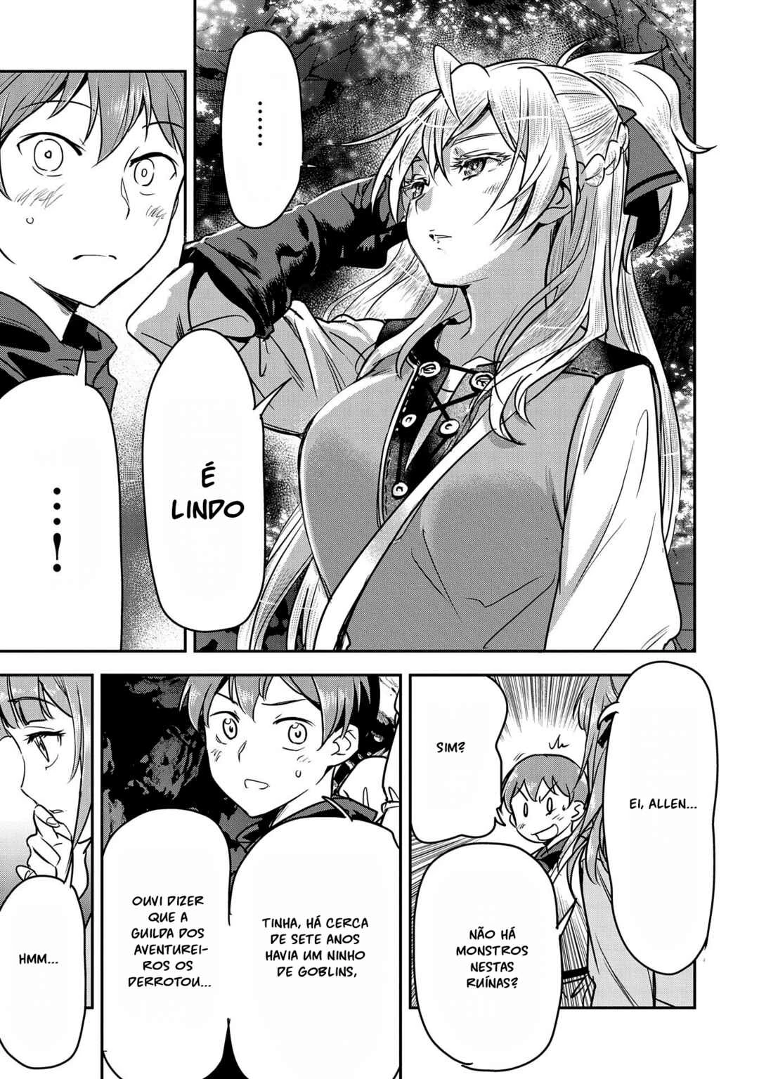 Chounin A wa Akuyaku Reijou o Doushitemo Sukuitai: Dobu to Sora to Koori no Himegimi — Cap. 17, pág. 22