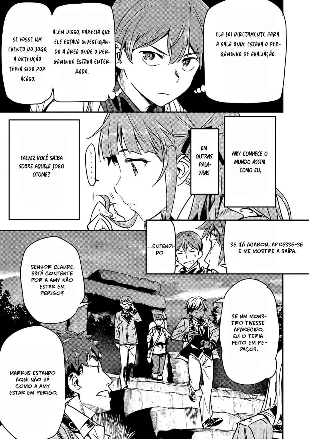 Chounin A wa Akuyaku Reijou o Doushitemo Sukuitai: Dobu to Sora to Koori no Himegimi — Cap. 17, pág. 26