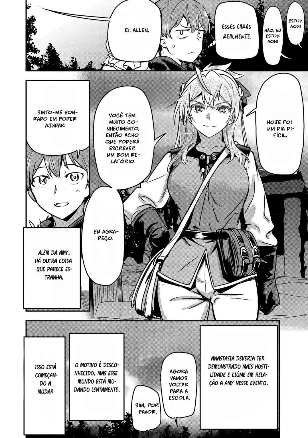Chounin A wa Akuyaku Reijou o Doushitemo Sukuitai: Dobu to Sora to Koori no Himegimi — Cap. 17, pág. 27