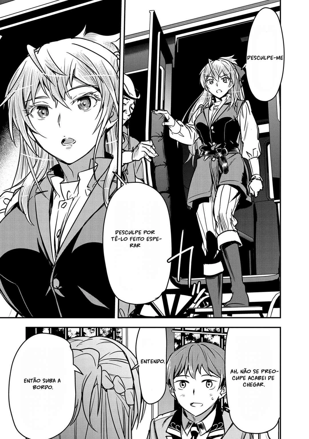 Chounin A wa Akuyaku Reijou o Doushitemo Sukuitai: Dobu to Sora to Koori no Himegimi — Cap. 18, pág. 4