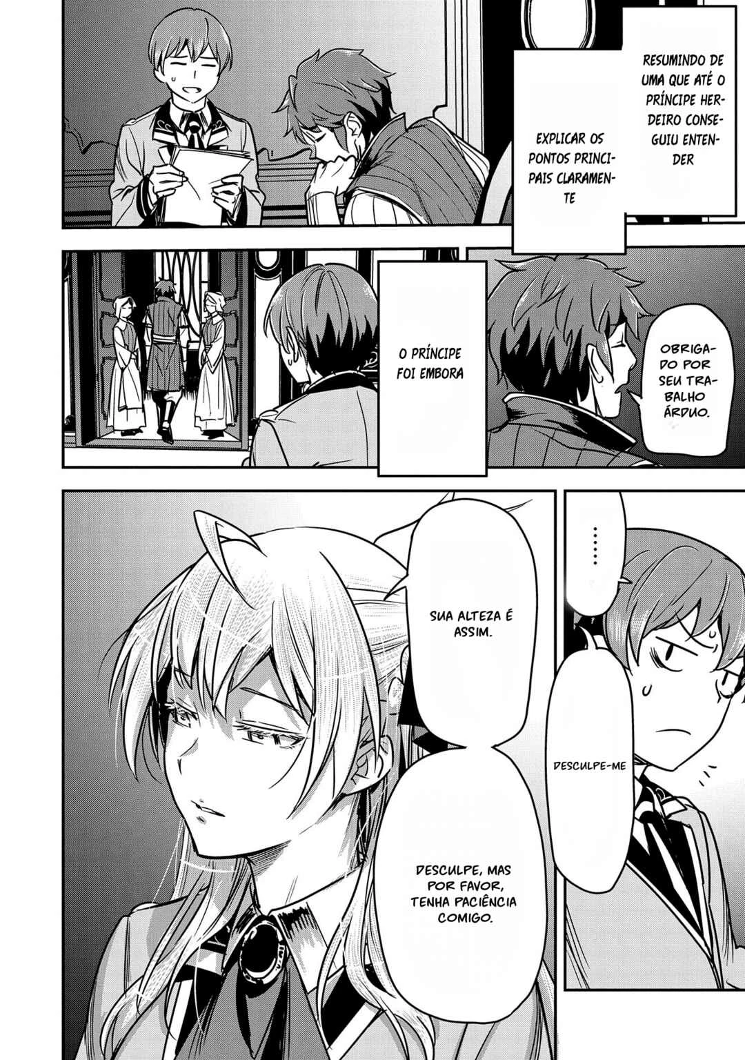 Chounin A wa Akuyaku Reijou o Doushitemo Sukuitai: Dobu to Sora to Koori no Himegimi — Cap. 18, pág. 12