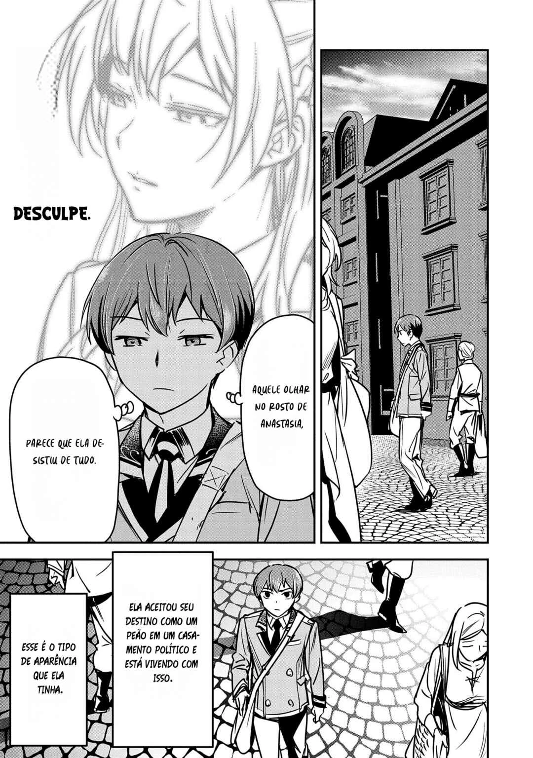 Chounin A wa Akuyaku Reijou o Doushitemo Sukuitai: Dobu to Sora to Koori no Himegimi — Cap. 18, pág. 13