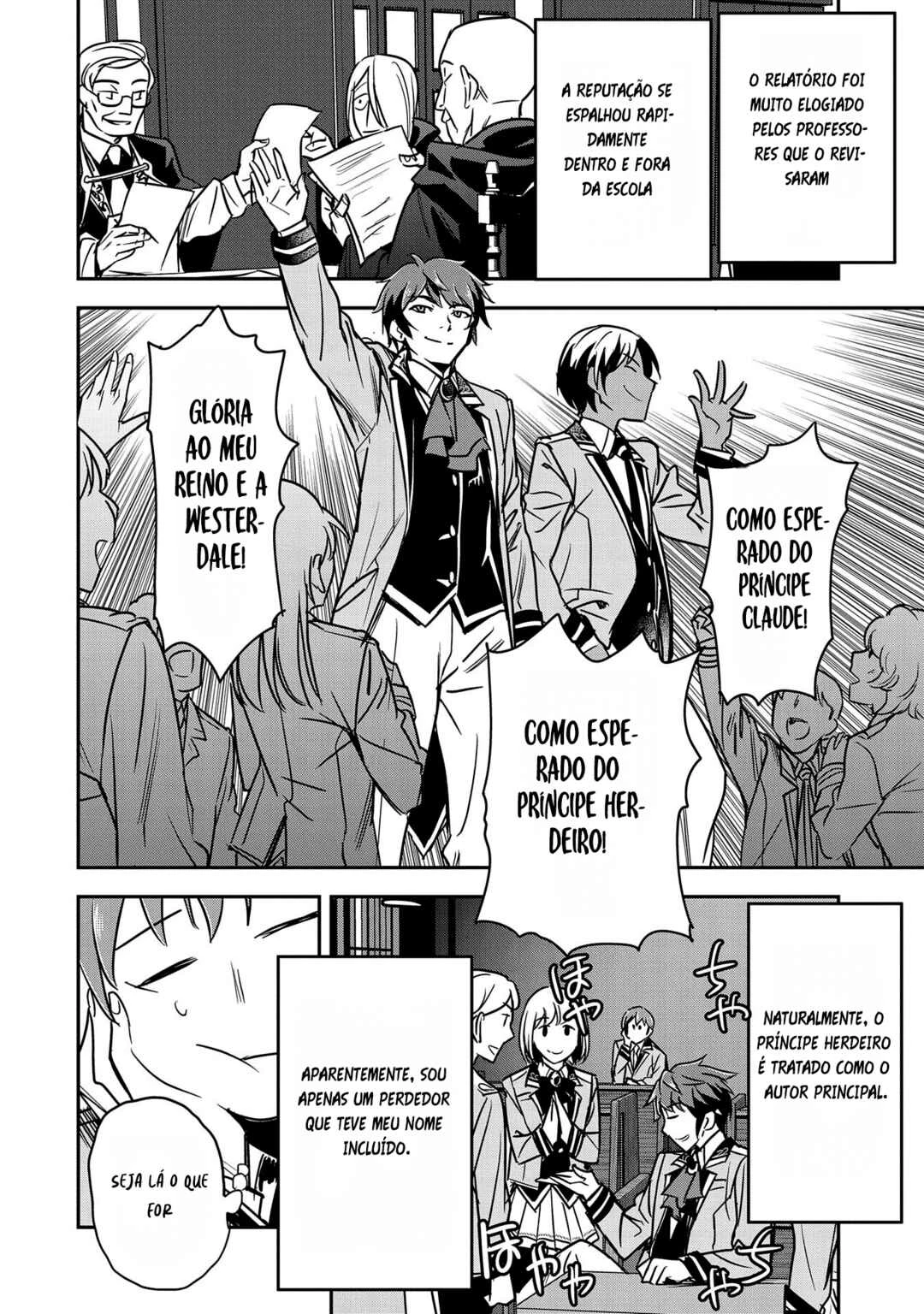 Chounin A wa Akuyaku Reijou o Doushitemo Sukuitai: Dobu to Sora to Koori no Himegimi — Cap. 18, pág. 14