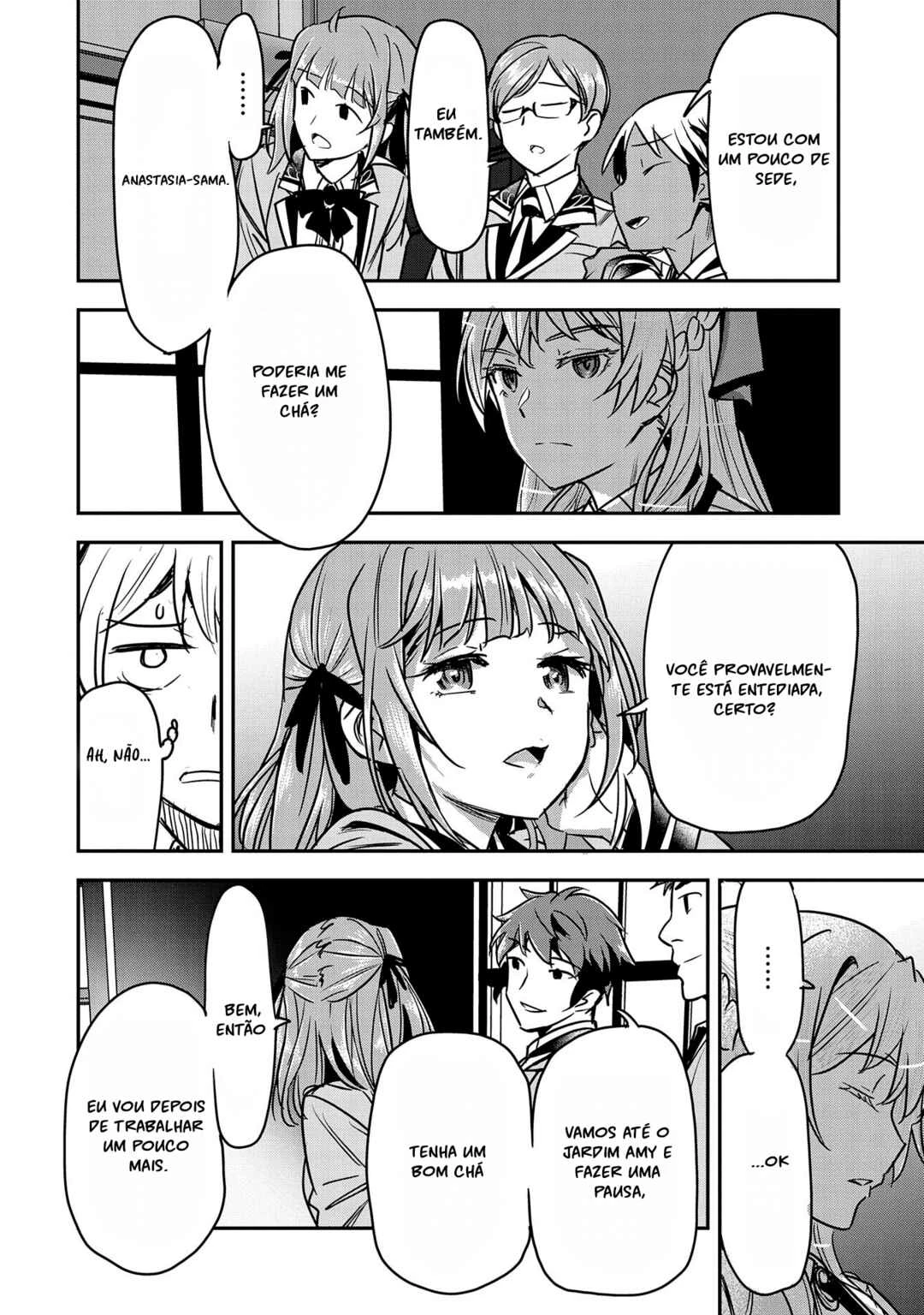 Chounin A wa Akuyaku Reijou o Doushitemo Sukuitai: Dobu to Sora to Koori no Himegimi — Cap. 18, pág. 20