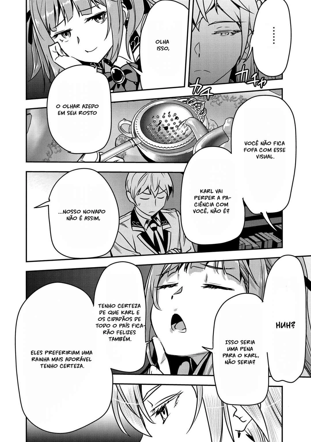 Chounin A wa Akuyaku Reijou o Doushitemo Sukuitai: Dobu to Sora to Koori no Himegimi — Cap. 18, pág. 22