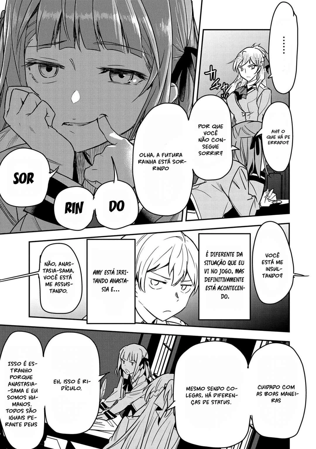 Chounin A wa Akuyaku Reijou o Doushitemo Sukuitai: Dobu to Sora to Koori no Himegimi — Cap. 18, pág. 23
