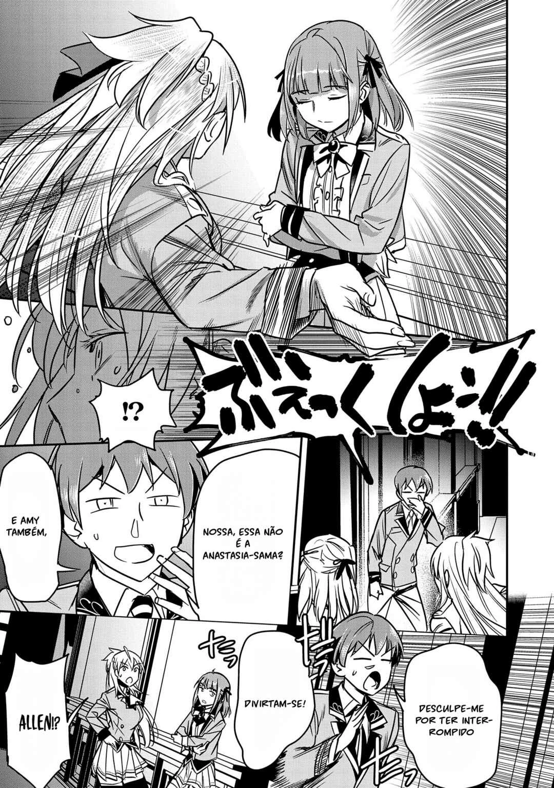 Chounin A wa Akuyaku Reijou o Doushitemo Sukuitai: Dobu to Sora to Koori no Himegimi — Cap. 18, pág. 27