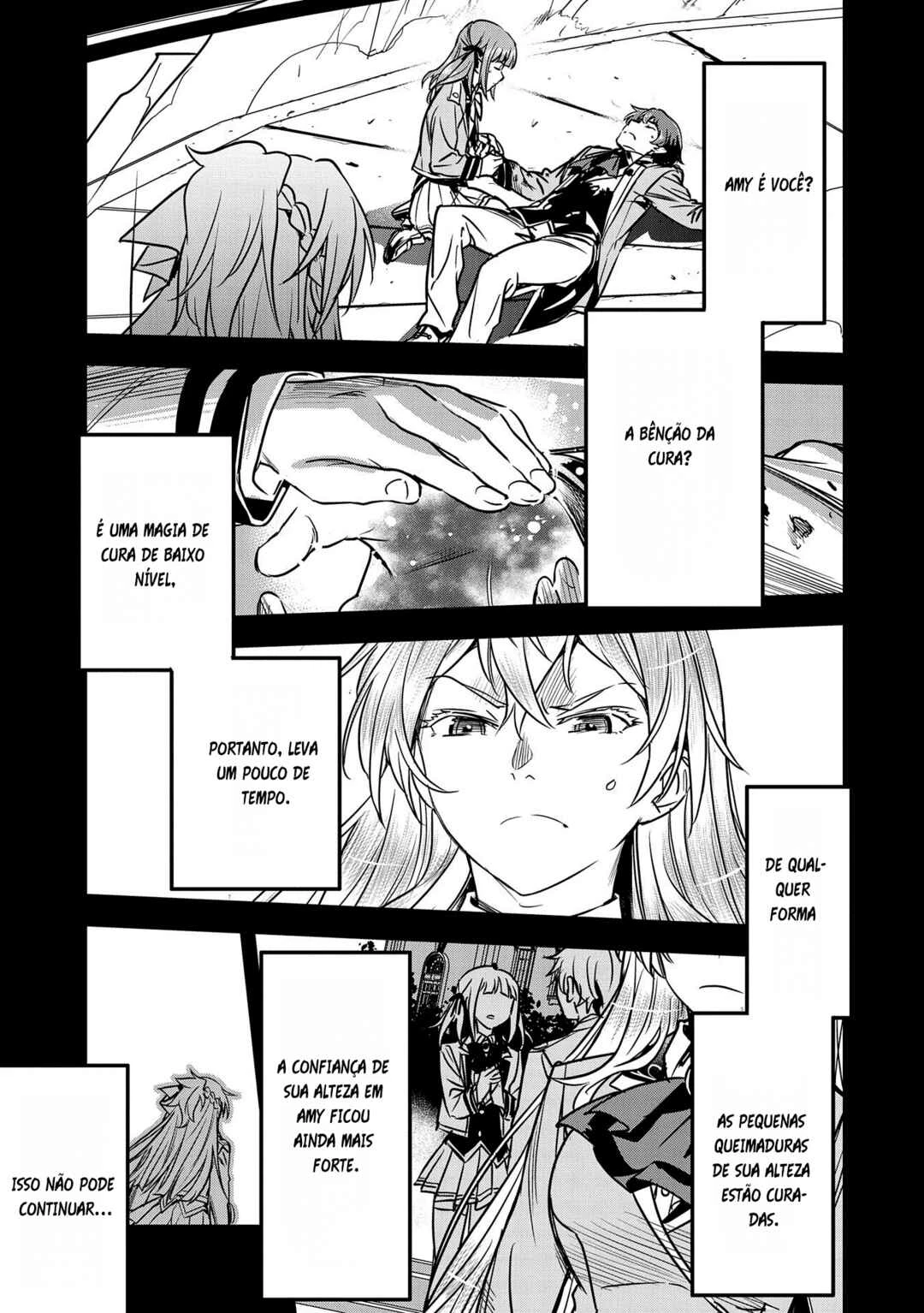 Chounin A wa Akuyaku Reijou o Doushitemo Sukuitai: Dobu to Sora to Koori no Himegimi — Cap. 19, pág. 11
