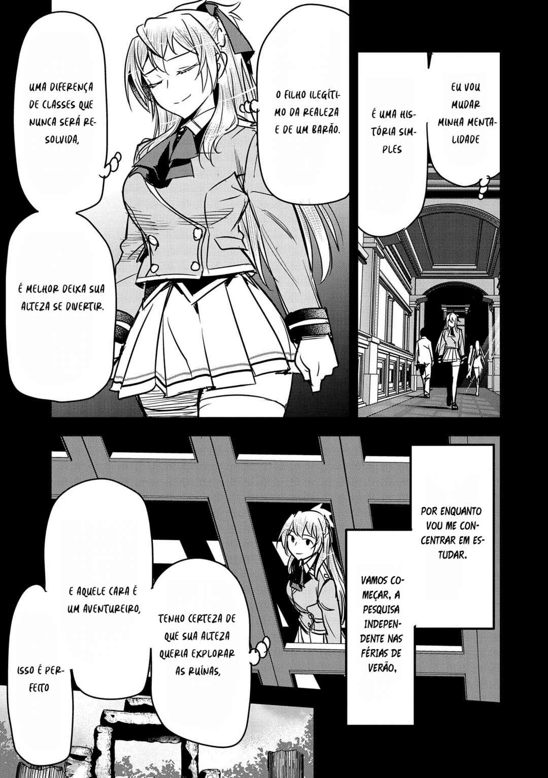 Chounin A wa Akuyaku Reijou o Doushitemo Sukuitai: Dobu to Sora to Koori no Himegimi — Cap. 19, pág. 15