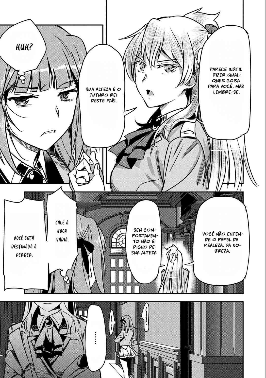 Chounin A wa Akuyaku Reijou o Doushitemo Sukuitai: Dobu to Sora to Koori no Himegimi — Cap. 19, pág. 27