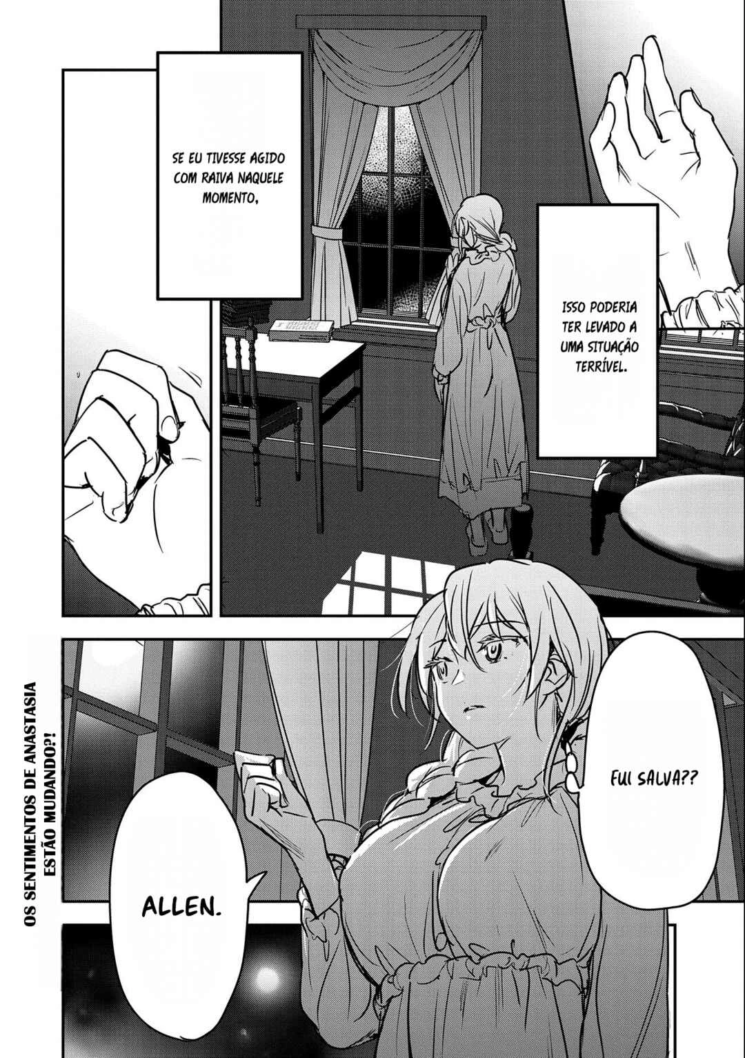 Chounin A wa Akuyaku Reijou o Doushitemo Sukuitai: Dobu to Sora to Koori no Himegimi — Cap. 19, pág. 28