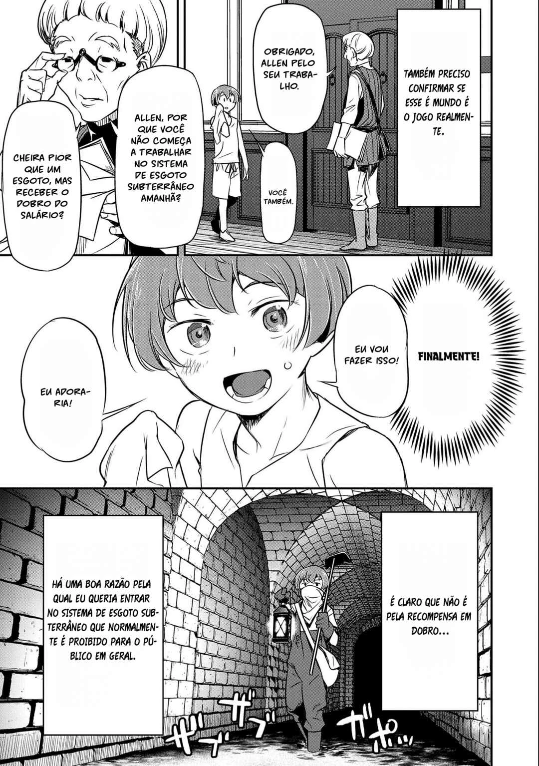 Chounin A wa Akuyaku Reijou o Doushitemo Sukuitai: Dobu to Sora to Koori no Himegimi — Cap. 2, pág. 9