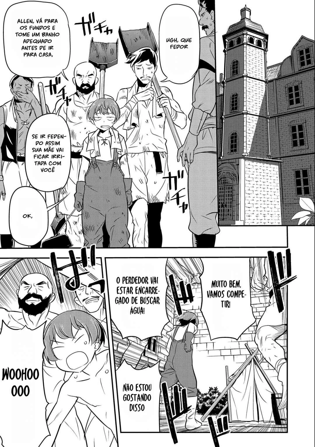 Chounin A wa Akuyaku Reijou o Doushitemo Sukuitai: Dobu to Sora to Koori no Himegimi — Cap. 2, pág. 17