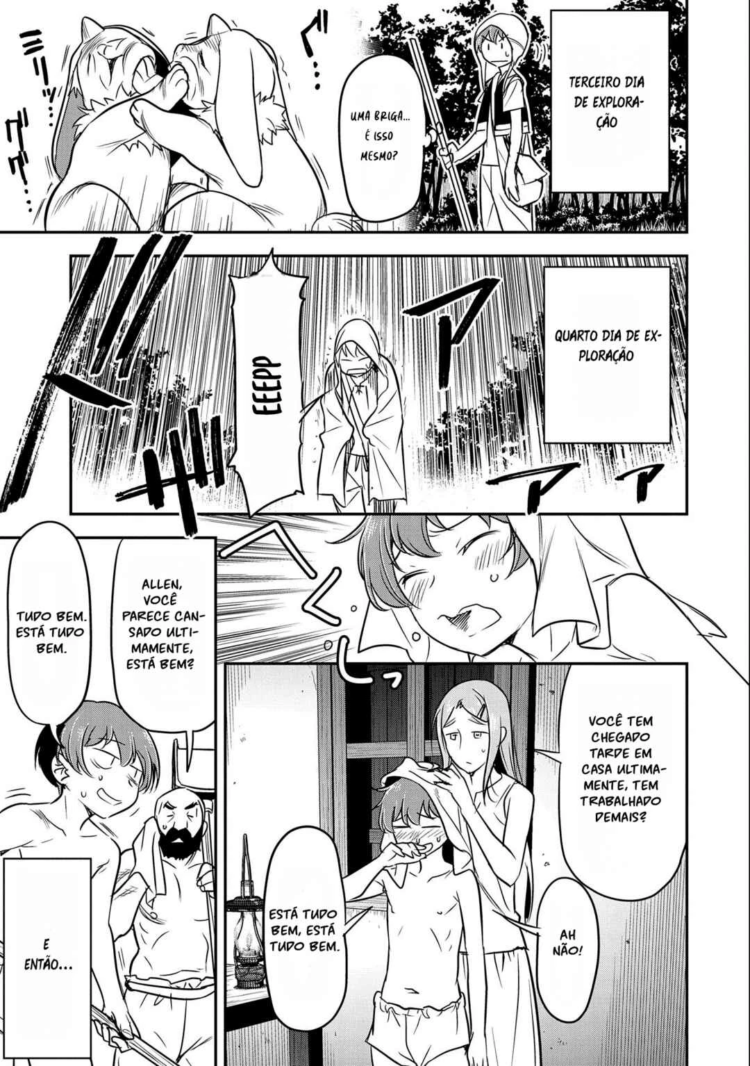 Chounin A wa Akuyaku Reijou o Doushitemo Sukuitai: Dobu to Sora to Koori no Himegimi — Cap. 2, pág. 27