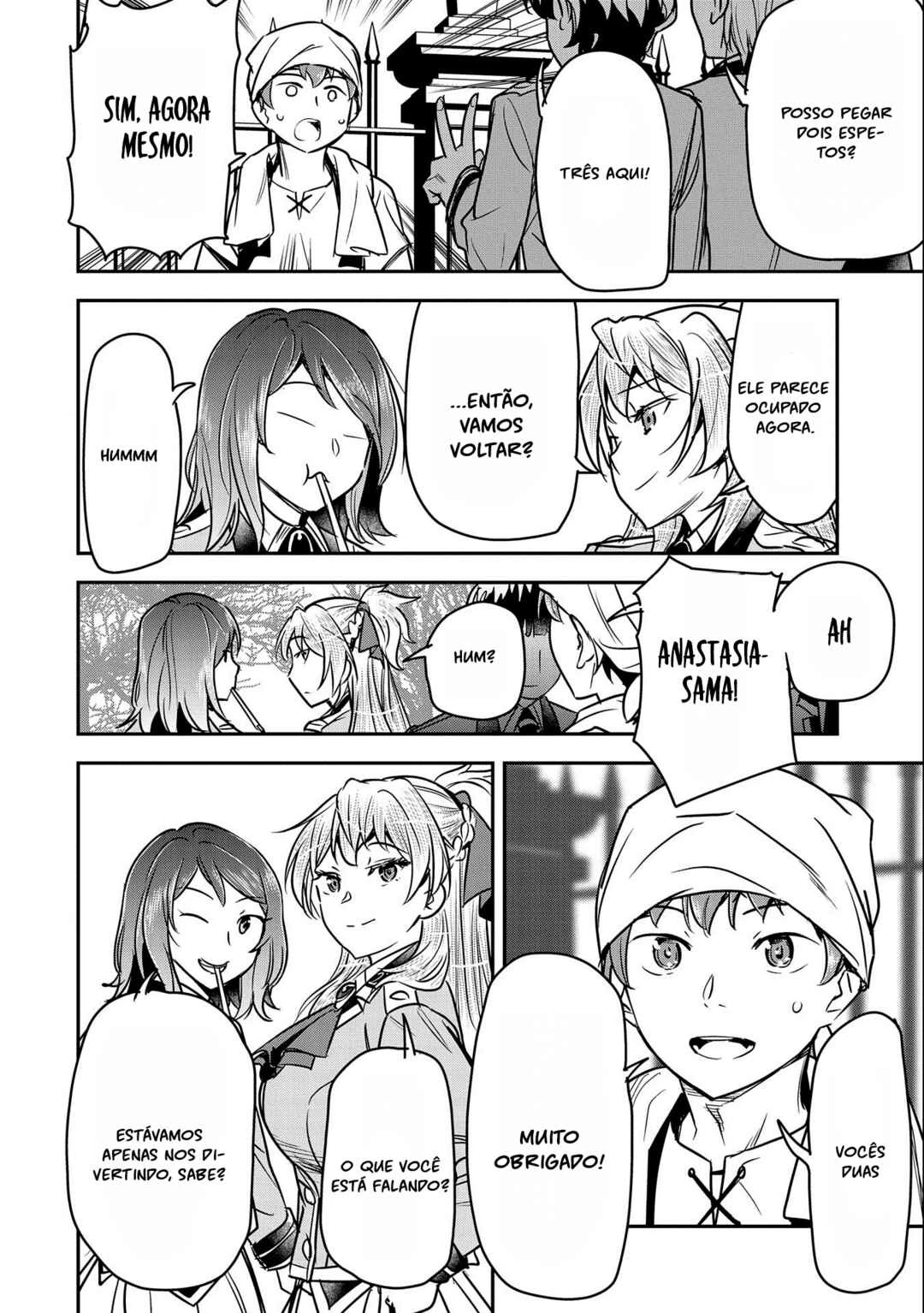 Chounin A wa Akuyaku Reijou o Doushitemo Sukuitai: Dobu to Sora to Koori no Himegimi — Cap. 20, pág. 10