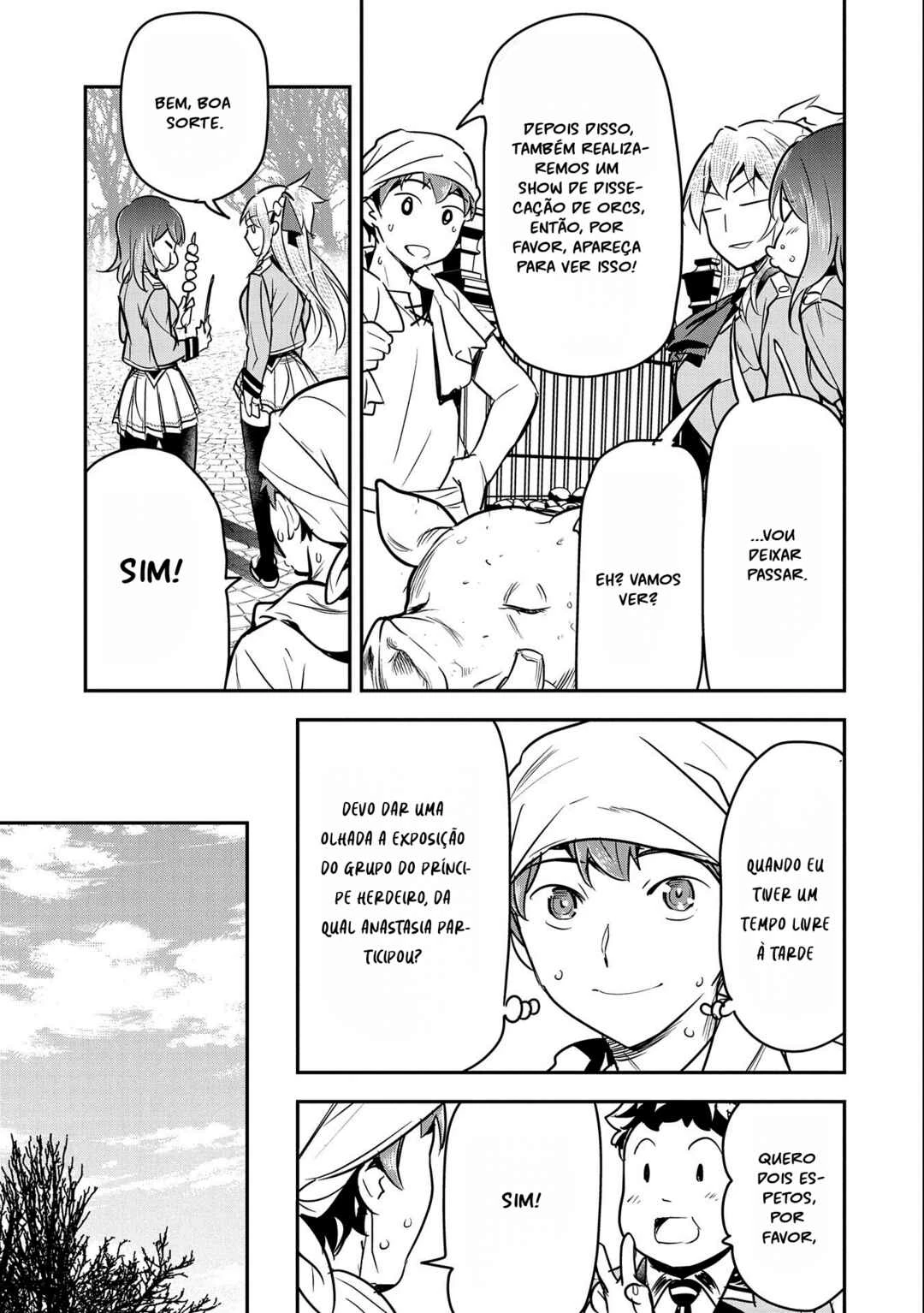 Chounin A wa Akuyaku Reijou o Doushitemo Sukuitai: Dobu to Sora to Koori no Himegimi — Cap. 20, pág. 11