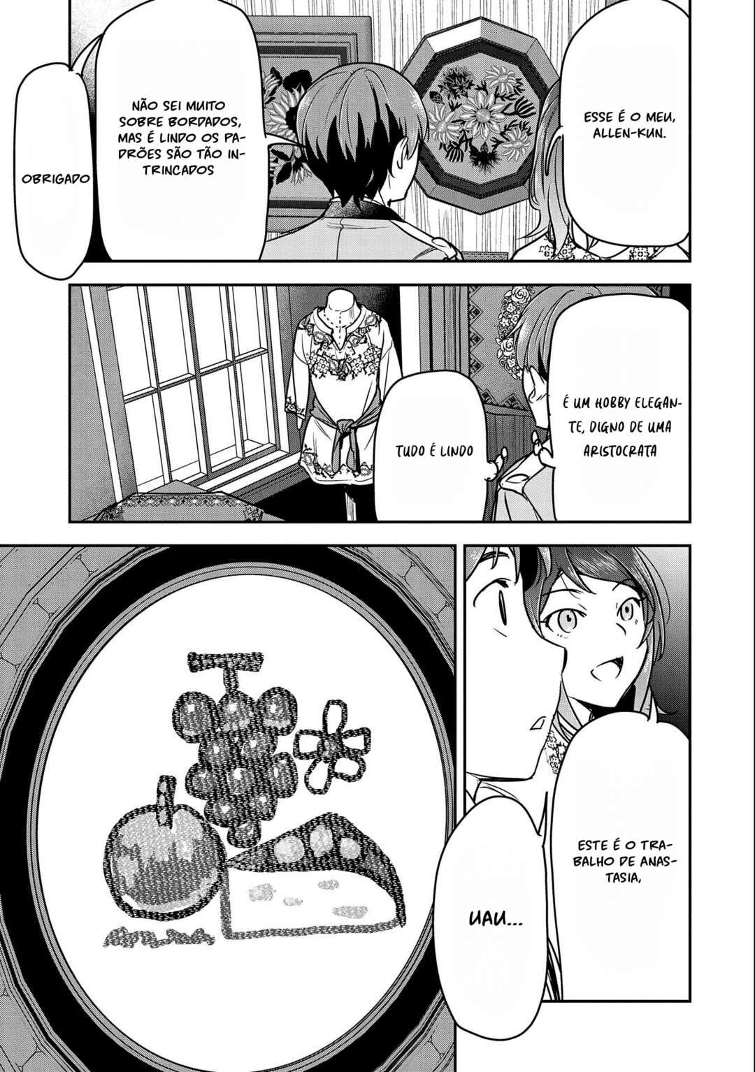 Chounin A wa Akuyaku Reijou o Doushitemo Sukuitai: Dobu to Sora to Koori no Himegimi — Cap. 20, pág. 17