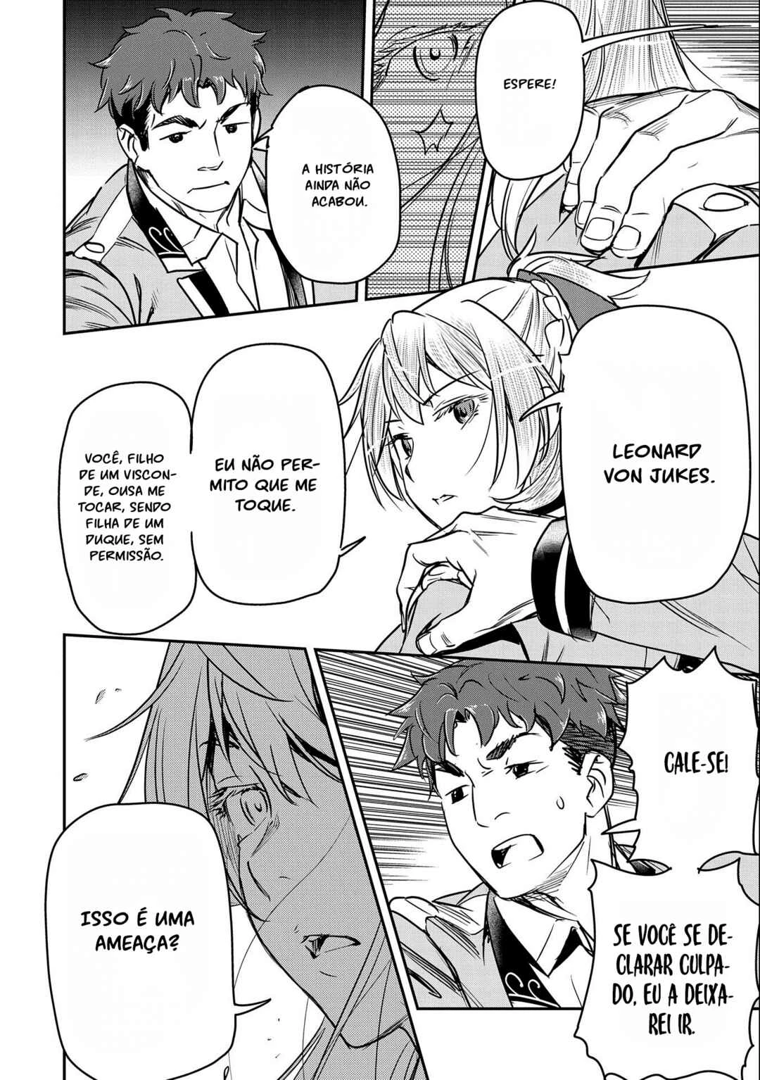 Chounin A wa Akuyaku Reijou o Doushitemo Sukuitai: Dobu to Sora to Koori no Himegimi — Cap. 20, pág. 26