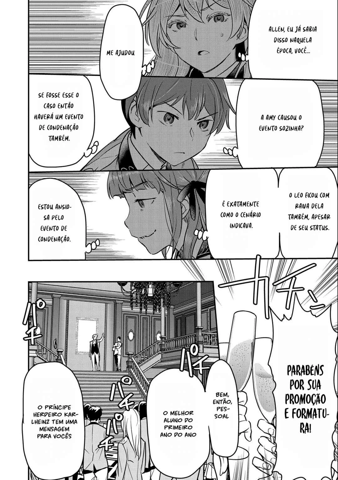 Chounin A wa Akuyaku Reijou o Doushitemo Sukuitai: Dobu to Sora to Koori no Himegimi — Cap. 20, pág. 28