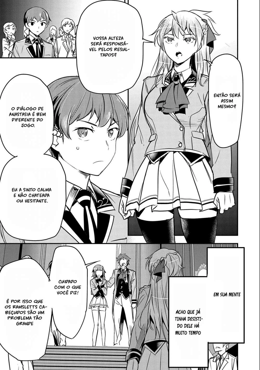 Chounin A wa Akuyaku Reijou o Doushitemo Sukuitai: Dobu to Sora to Koori no Himegimi — Cap. 21, pág. 3