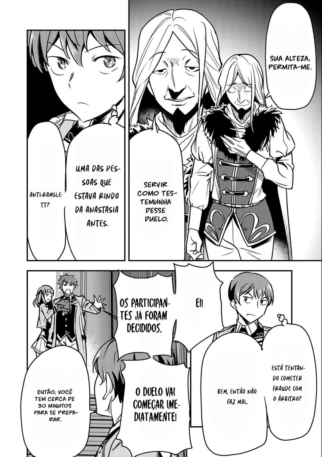Chounin A wa Akuyaku Reijou o Doushitemo Sukuitai: Dobu to Sora to Koori no Himegimi — Cap. 21, pág. 20