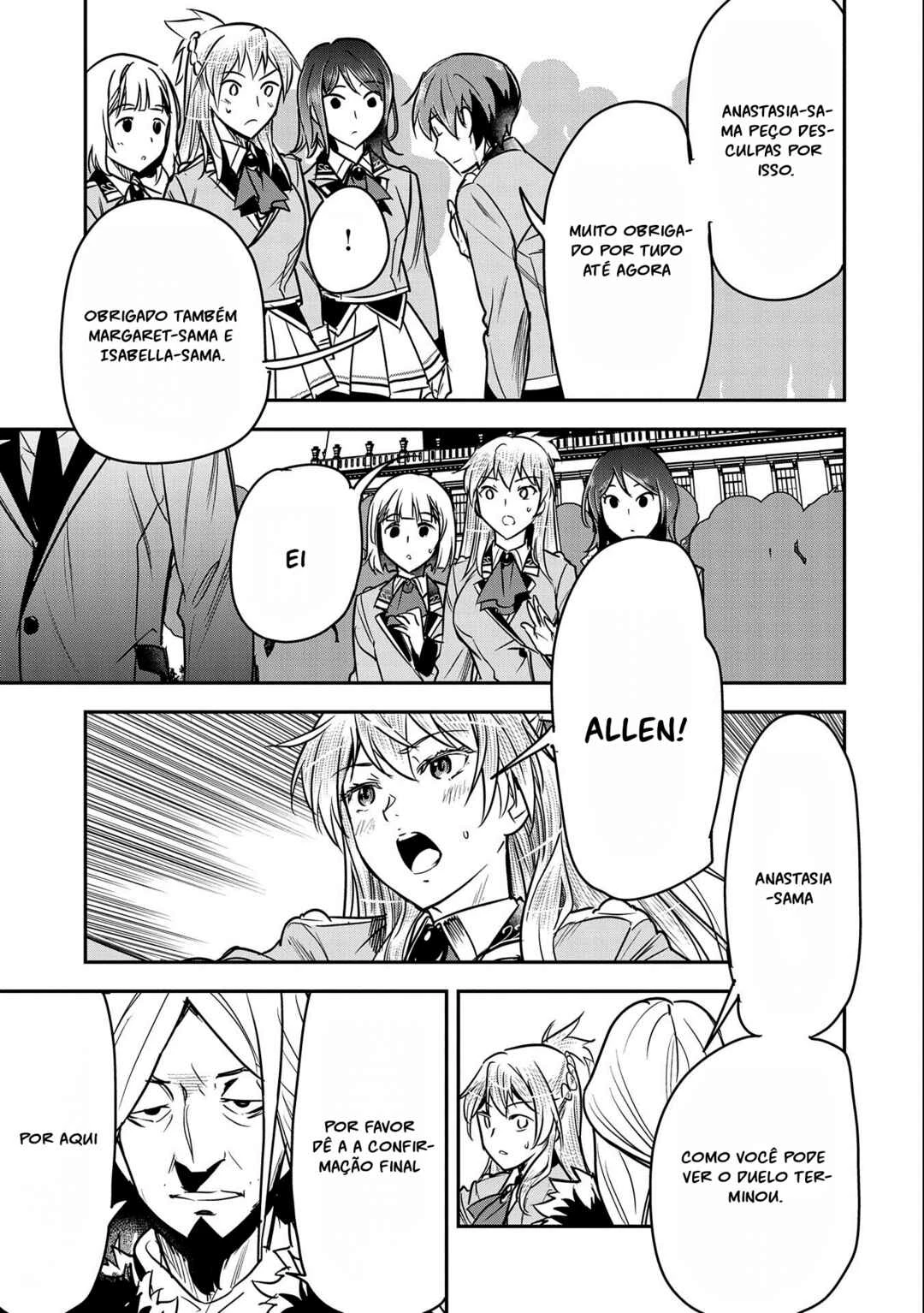 Chounin A wa Akuyaku Reijou o Doushitemo Sukuitai: Dobu to Sora to Koori no Himegimi — Cap. 23, pág. 9