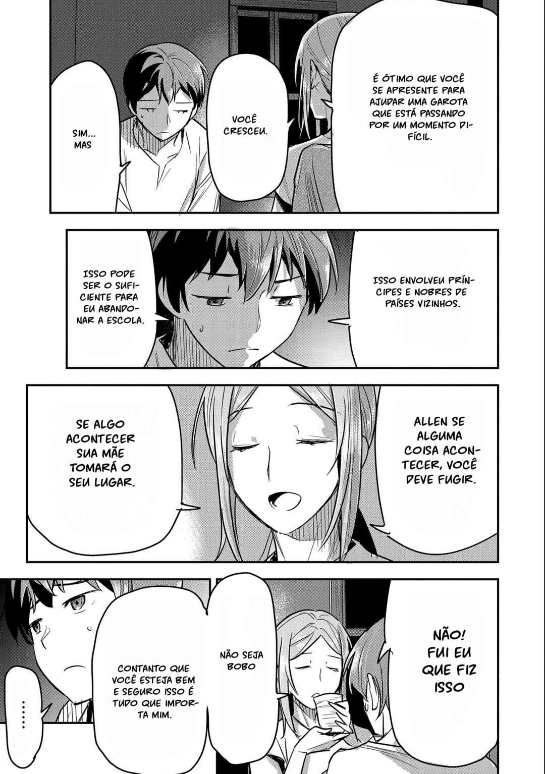 Chounin A wa Akuyaku Reijou o Doushitemo Sukuitai: Dobu to Sora to Koori no Himegimi — Cap. 23, pág. 15