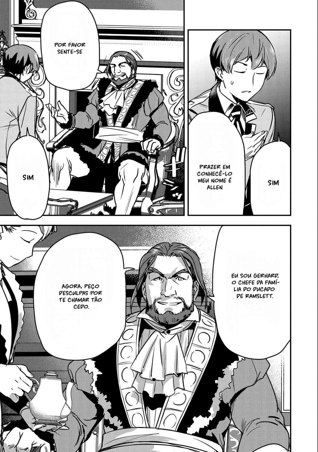 Chounin A wa Akuyaku Reijou o Doushitemo Sukuitai: Dobu to Sora to Koori no Himegimi — Cap. 24, pág. 7