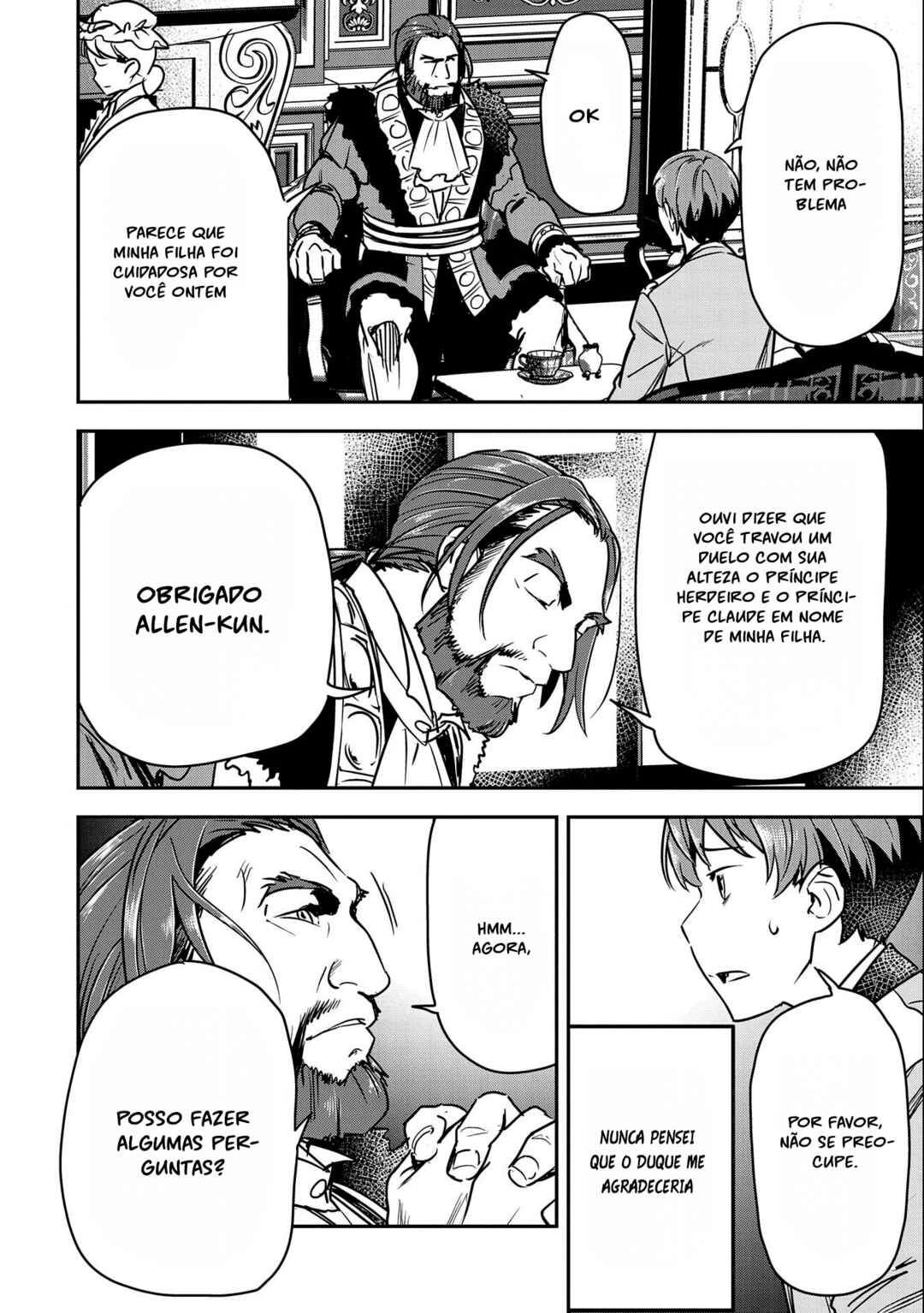 Chounin A wa Akuyaku Reijou o Doushitemo Sukuitai: Dobu to Sora to Koori no Himegimi — Cap. 24, pág. 8